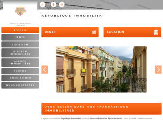 republique-immobilier-beausoleil.fr website preview