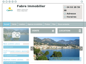 fabre-immobilier.fr website preview