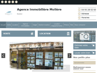 agence-moliere.fr website preview