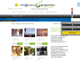 accessproperties.fr website preview