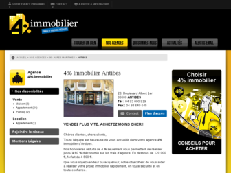 antibes.4immobilier.tm.fr website preview
