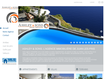 ashleyandsons.fr website preview
