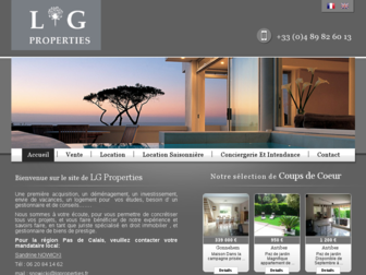 lgproperties.fr website preview