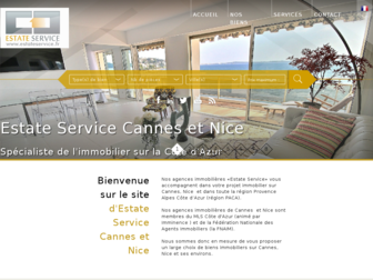 estate-service-cannes.com website preview