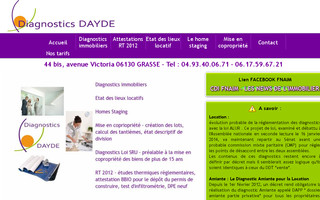 diagnostics-dayde.com website preview