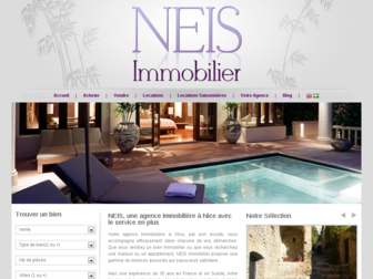 neis-immobilier.com website preview