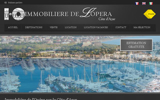immobiliere-opera.com website preview