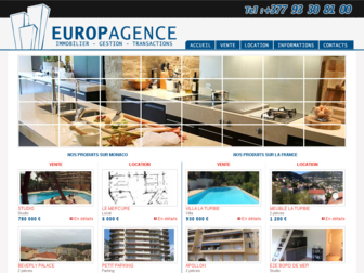 europagence.mc website preview