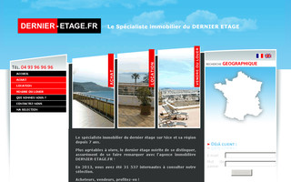 dernier-etage.fr website preview