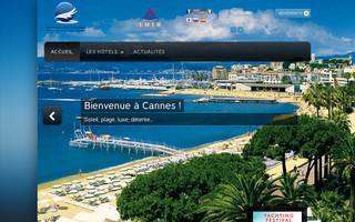cannes-hotels.com website preview