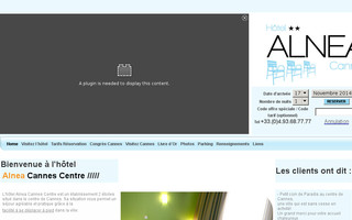 hotel-alnea.com website preview