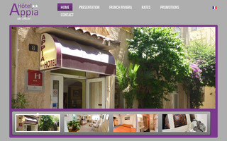 appia-hotel.com website preview