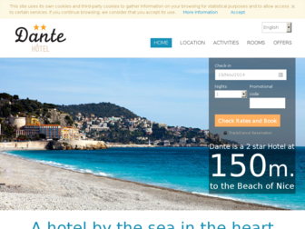 hotel-dante.fr website preview