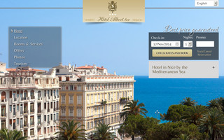 hotel-albert-1er.com website preview