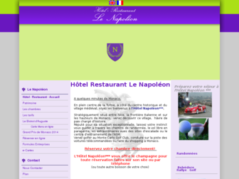 hotel-napoleon.net website preview