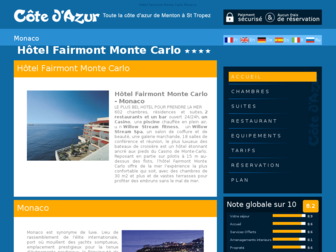hotel-fairmont-monaco.cote.azur.fr website preview