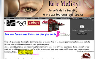 prothesesmammaires-eole.fr website preview