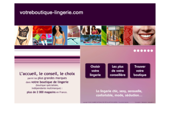 votreboutique-lingerie.com website preview