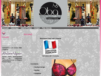 oba-lingerie.com website preview