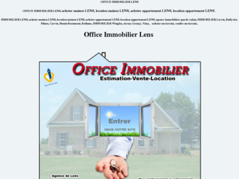 immobilier-lens.org website preview