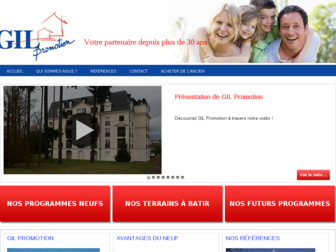 gilpromotion.fr website preview