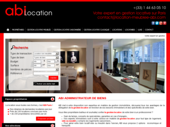 location-meublee-abi.com website preview