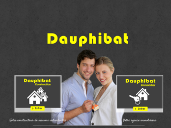 dauphibat.fr website preview