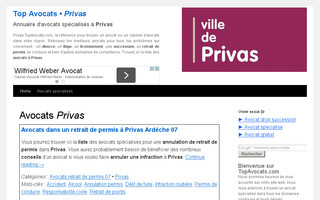 privas.topavocats.com website preview
