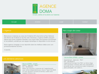 agence-doma.com website preview