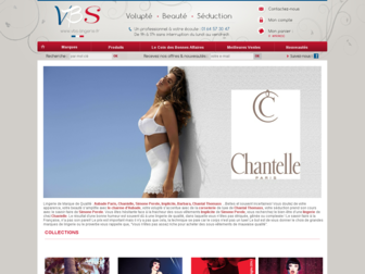 vbs-lingerie.fr website preview