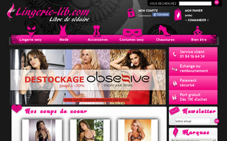 lingerie-lib.com website preview