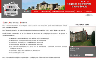 euroardennes.be website preview