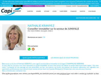nathalie.kranyez.capifrance.fr website preview