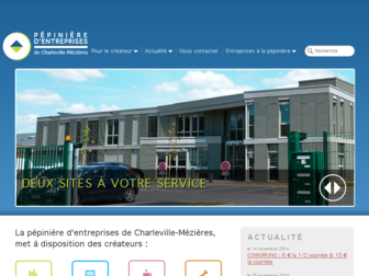 pepiniere-charleville.fr website preview