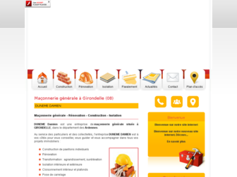 maconnerie-duneme.fr website preview