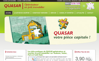 quasarfrance.com website preview