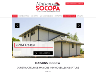 maisons-socopa.fr website preview