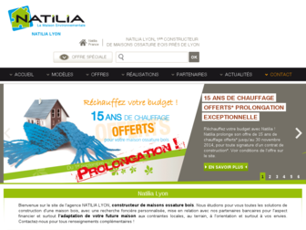 lyon.maison-natilia.fr website preview