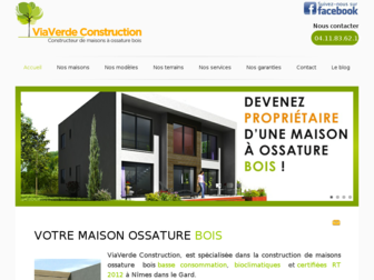 viaverde-construction.com website preview