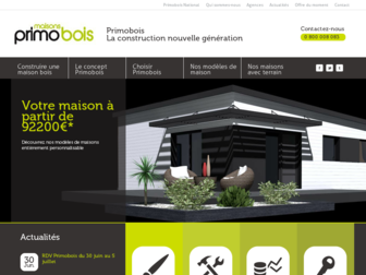 primobois.fr website preview