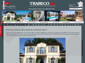 lesbastides-trabeco.fr website preview