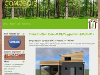 comobois-construction.com website preview