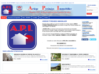 pyrenees-immobilier.octissimo.com website preview
