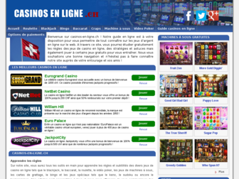 casinos-en-ligne.ch website preview