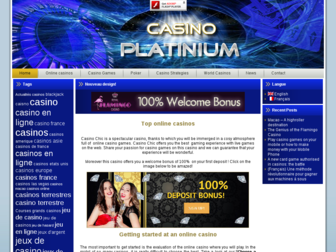casino-platinium.com website preview
