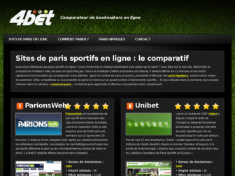 4bet.fr website preview