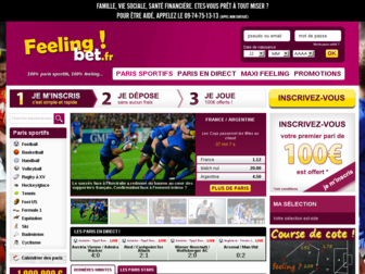 feelingbet.fr website preview