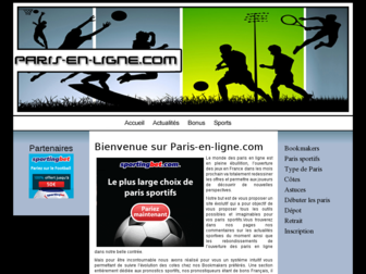paris-en-ligne.com website preview