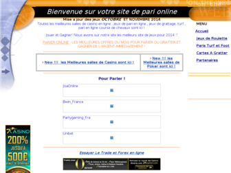 parier-online.info website preview