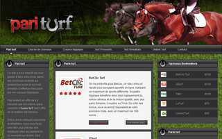 pariturf.net website preview